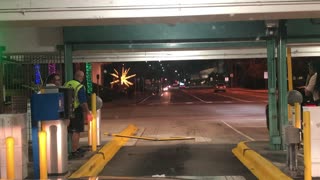 Florida Man Rams Parking Garage Gate