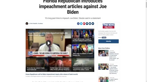 Real American - Impeachment Against Biden Has Been Filed!