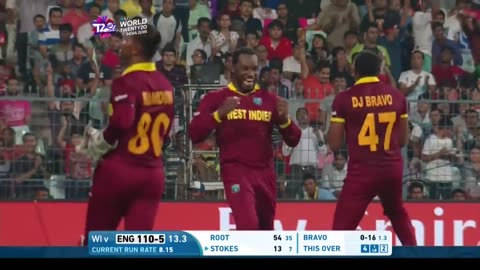 Brathwaite Hits 4 Sixes To Win! | England vs West Indies | ICC Men's #WT20 FINAL - Highlights