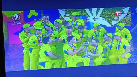 Congratulations Australia ICC World Cup 2023 India vs Australia