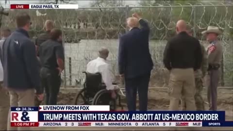 Hilarious Moment Unfolds When People Wave To Trump From Mexico: