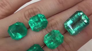 Colombian Zambian emerald diamond & gold fine jewelry gift ideas for Taurus May Baby Birthday