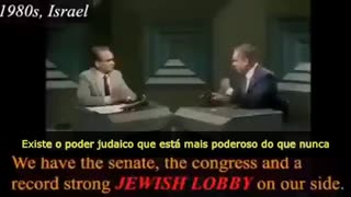 Benjamin Netanyahu, nos anos 80, admitiu como Israel é dono do Senado e do Congresso dos EUA.