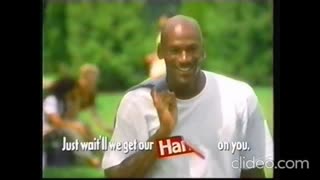 Kareem Abdul Jabar & Larry Bird LAY'S POTATO CHIPS, Michael Jordan HANES TV Commercials