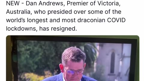 Dan Andrews - Another puppet resigns