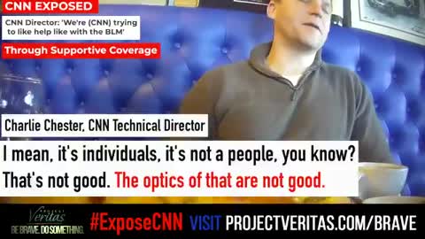 SHOCKING Video Shows CNN Insider Admitting They Have a Pro - BLM Narrative