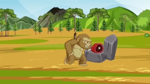 Team Godzilla & Kong vs Skull _ The Good Dinosaur Saves Baby Kong _ Godzilla Cartoon Animation