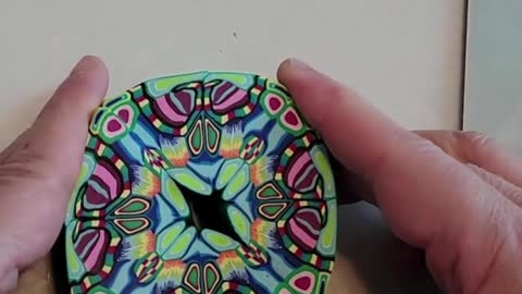 Polymer Clay Kaleidoscope Cane