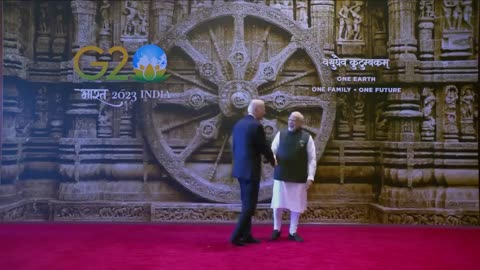 G20 Summit Delhi: President of USA, Joe Biden arrives at the Bharat Mandapam for the G20 Summit