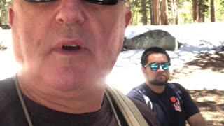G-Man & Bald Bastard hiking