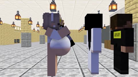 Giantess Growth #1 Vore | Minecraft Animation