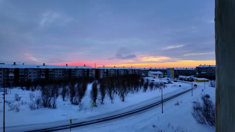 27 seconds of enjoying a colorful sunset