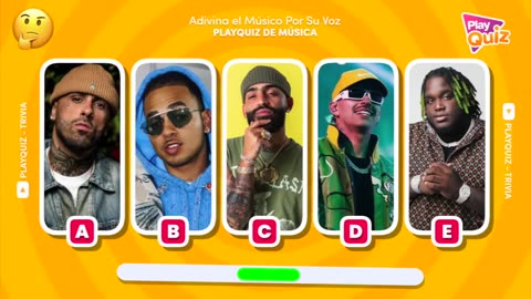 Adivina el Cantante por su Voz 🔊🗣️👨🏻‍🎤 | Play Quiz de Música