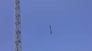 Crazy jump of 175 meters