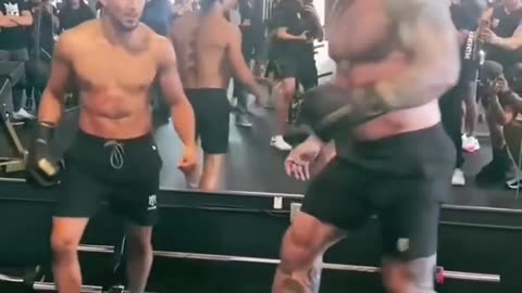 Boxer Teofimo Lopez Punched by Worlds Strongest Man