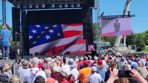 God Bless America MAGA Frank Speech Rally in WI