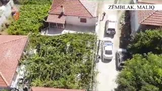 Vrau veten me plumb në mjekër, dalin pamjet me dron të operacionit në Maliq