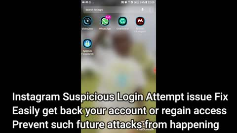 Instagram Suspicious Login Attempt issue Fix
