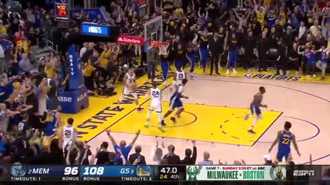 The 21-3 run that sent the Warriors to the West Finals!