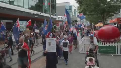 Motorcyclists Lead the Charge Against Jacinda Ardern and the WEF Agenda in Christchurch, New Zealand