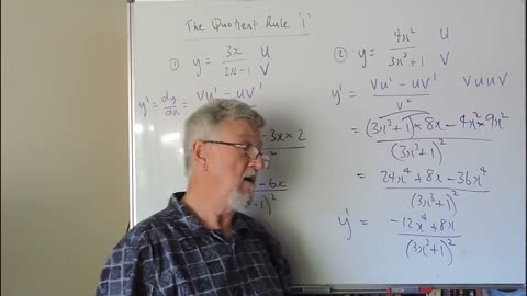 Math Calculus Set A 06 Differentiation Quotient Rule 1 Introduction