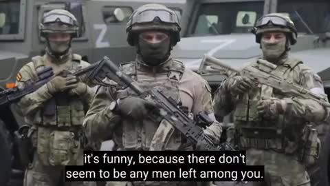 Message from Russian army