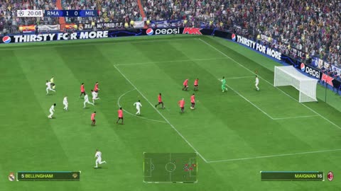 EA SPORTS FC 24 Real Madrid-AC Milan Gameplay