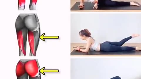 Legs and Hip exercises at home