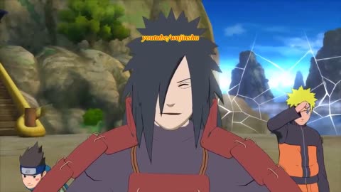 Naruto Ultimate Ninja Storm Revolution - Madara x Naruto x Konohamaru CUJ Character Swap (PC)