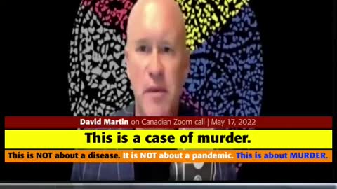 COVID IS NOT ABOUT A DISEASE OR A PANDEMIC IT IS ABOUT MURDER - DR. DAVID MARTIN