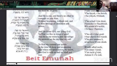 Beit Emunah (Llc)'s Kabbalat and Arbyt Shabbat Service - BeitEmunah.org. ALL are welcome!