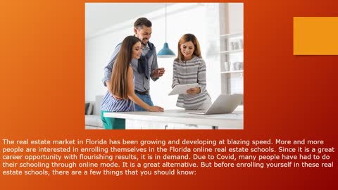 Florida online real estate schools: Essential Aspects You Need to Know