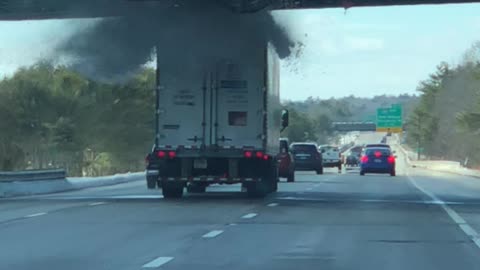 Truck Driver Miscalculates Vehicle Height, Pays The Price