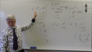 Math Index Laws Exponent Set C 01 With Fractional and Negative Indices Mostly for Year/Grade 10 and 11