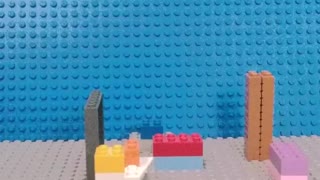 Lego Jet Destroyed