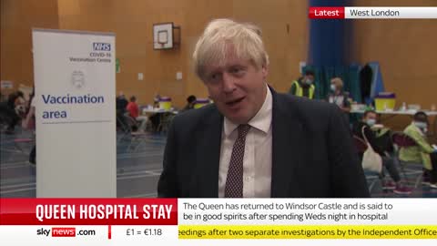 PM Boris Johnson admits "VACCINATED ARE NOT PROTECTED AGAINST COVID-19"