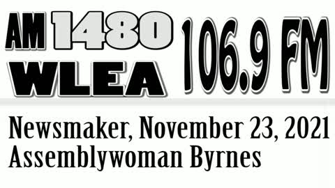 Wlea Newsmaker, November 23, 2021, Assemblywoman Marjorie Byrnes