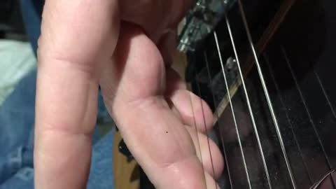 Counting on Guitar - Using Right Hand Pointer Finger to Count 1,2,3,4 ...