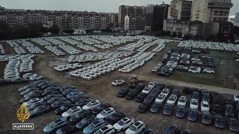 China's EV graveyard: Vehicles abandoned after companies go bust