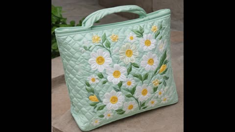 Bags that Speak: Exploring the Art of Quilting and Embroidery