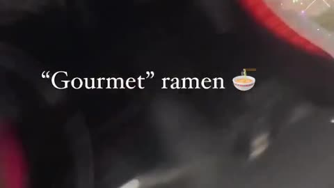 Aubrey Gourmet Ramen Showing Food