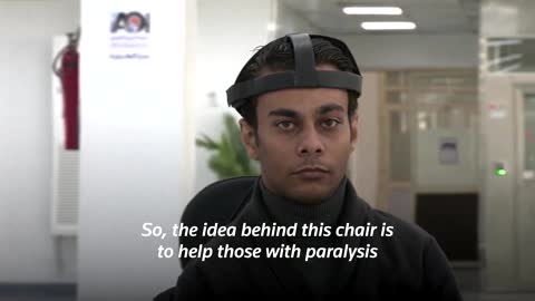 Egyptian researcher designs brainwave-controlled wheelchair- NEWS OF WORLD