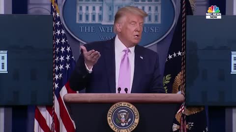 President Trump Discusses The QAnon Movement