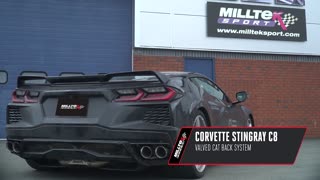 Chevrolet Corvette Stingray C8 - Milltek Sport