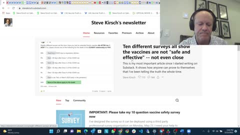 Two more surveys confirm that the COVID vaccines aren't safe or effective