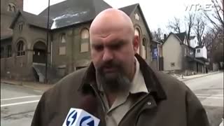 John Fetterman Pulls gun on innocent jogger.