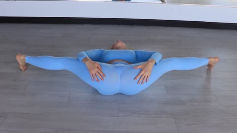 Yoga Flow Flexibility Middle Splits Stretch