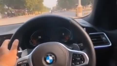 BMW car long drive video