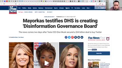 MINISTRY OF TRUTH! - BIDEN DHS ADMITS THEY'RE CREATING A "DISINFORMATION GOVERNANCE BOARD!