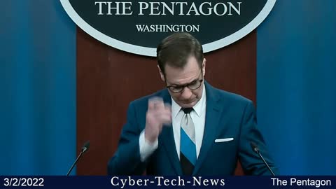Pentagon Press Secretary John F. Kirby briefs the news media at the Pentagon.